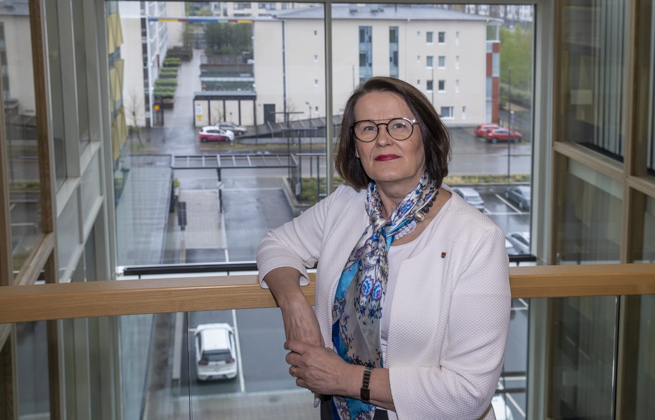 Päivi Laajala valittiin Oulun kaupunginjohtajaksi vuonna 2016.