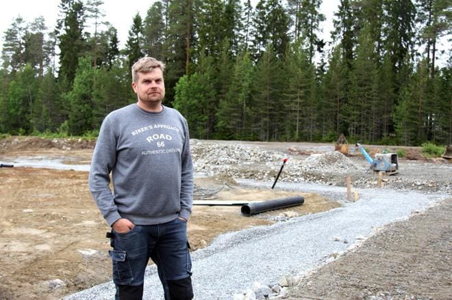Kari Mannisen yritys saa uutta tilaa Ollinkankaan teollisuusalueelta. KUVA: SAILA COLLANDER