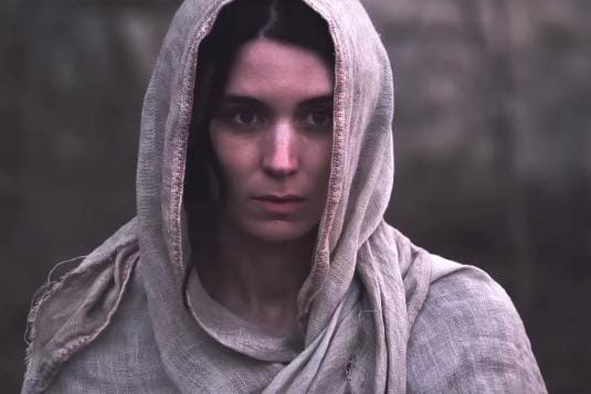 Amerikkalaisnäyttelijä Patricia Rooney Mara esittää Magdalan Mariaa tuoreessa Maria Magdaleena -elokuvassa. KUVA: Focus Features