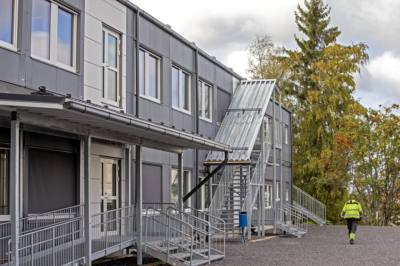 Pyhäjoen Saaren koulun väistötilat