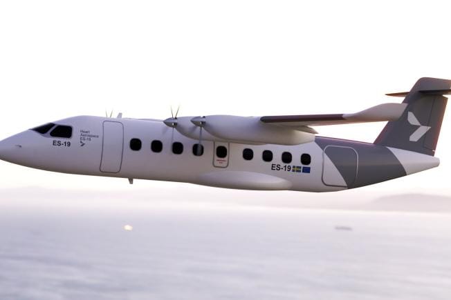 Sähkölentokoneita havitellaan lähivuosina Merenkurkun alueen taivaalle. KUVA: HEART AEROSPACE