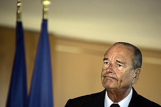 Jacques Chirac halusi tehdä selväksi, mitä mieltä Ranskan johto on Erkki Tuomiojasta.