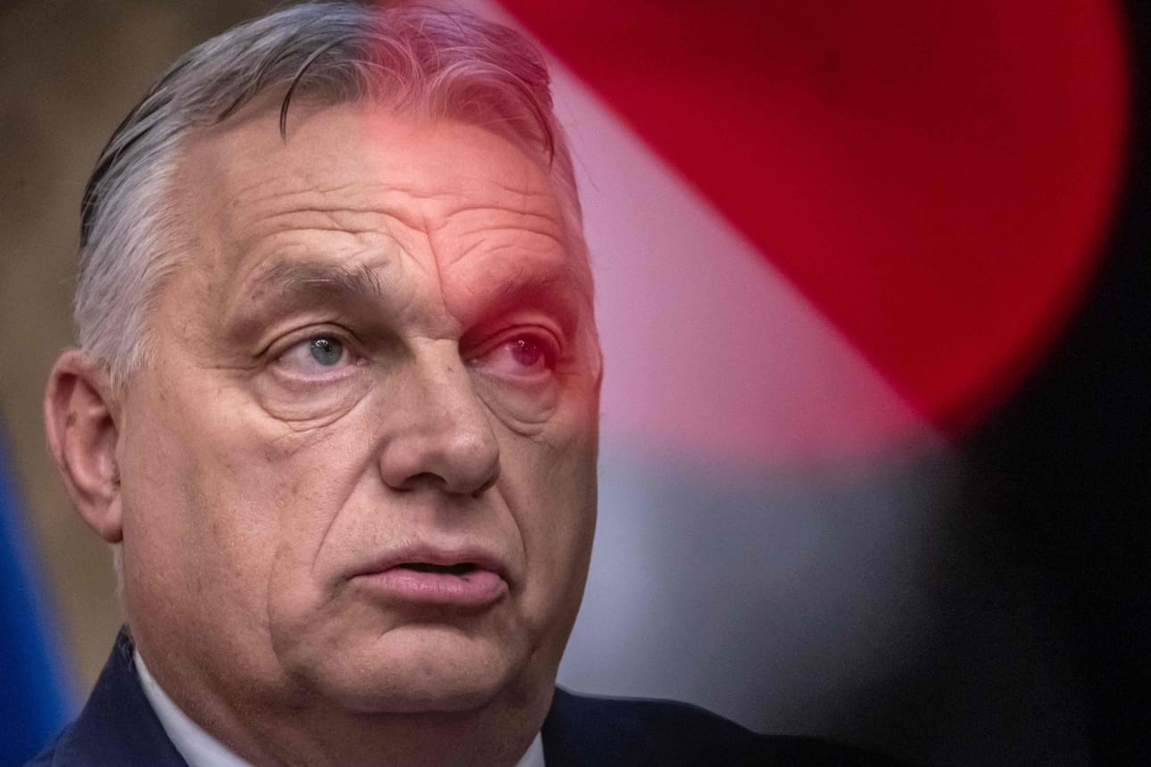 Unkarin pääministeri Viktor Orban on moittinut pakotteita julkisuudessa. LEHTIKUVA/AFP