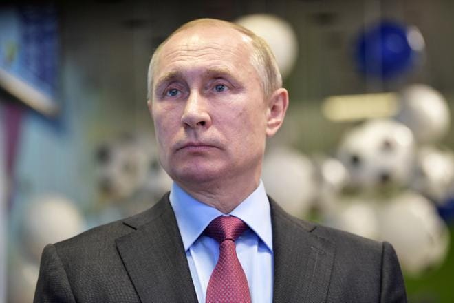 Vladimir Putin vannoi maanantaina virkavalan. KUVA: ALEXEY NIKOLSKY / SPUTNIK / KREMLIN POOL