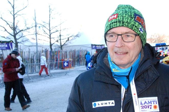 Hiihtoliiton puheenjohtaja Markku Haapasalmen mukaan uusi toiminnanjohtaja on tarkoitus löytää kesään mennessä. KUVA: JARNO RANTA/ARKISTO