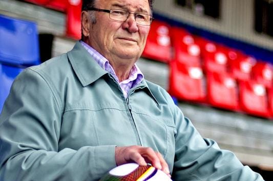 Pekka Utriainen teki pitkän työn vaasalaisen jalkapallon ja nuorisovalmennuksen eteen. KUVA: HENRI KOSKINEN