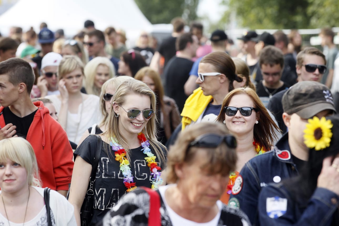 Qstockin ohjelma täydentyi Rytmirannan esiintyjillä.