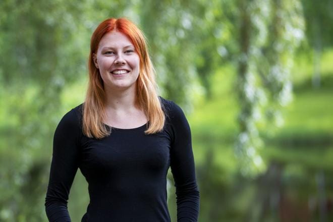 Evijärveläinen Jonna Peritalo pääsi koulutuskeskus Seduun opiskelemaan perustason ensihoitajaksi. KUVAT: TANJA KORPELA