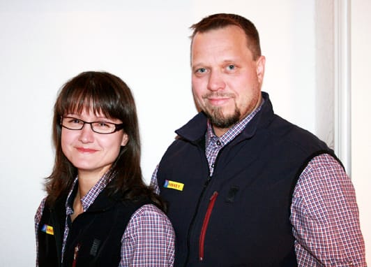 Katja ja Marko Pinola.