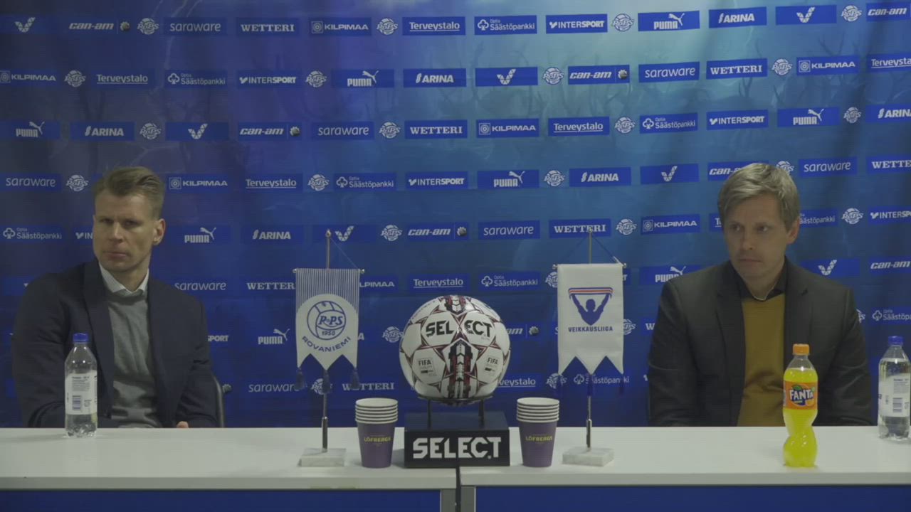 RoPS - FC Honka lehdistötilaisuus, 7.4.2019