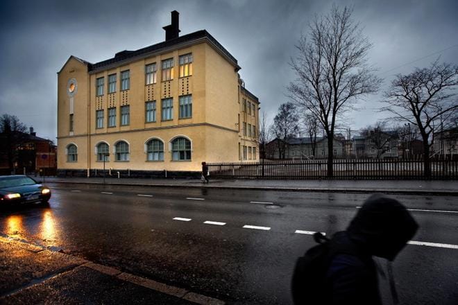Onkilahden koulu. Kuva ei liity tapaukseen. Arkistokuva: Eetu Sillanpää