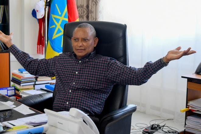 Tigrayn alueen johtaja Debretsion Gebremichael on vahvistanut tiedot, joiden mukaan alueen joukot ovat iskeneet myös naapurimaa Eritrean alueelle. Arkistokuva. KUVA: EPA