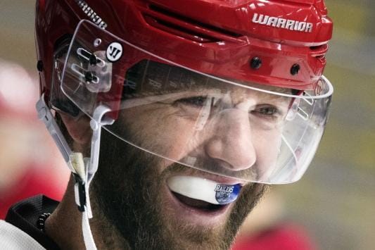 Ryan Lannon pelaa tänään ensimmäisen kotiottelunsa kotkapaidassa. KUVA: MINNA ANTILA