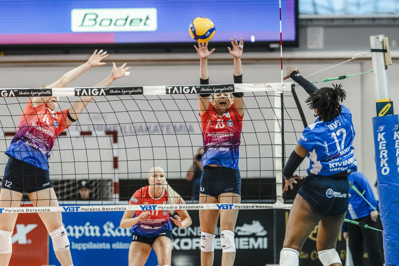 Arctic Volleylla on viikolla 50 peräti kolme kotipeliä Lapin urheiluopistolla.