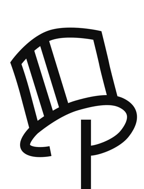 Logon P-kirjain ilahdytti erityisesti. Silinterihatussa nähtiin muun muassa kirjoja, jotka kuvastavat Pekkojen tiedonhalua.