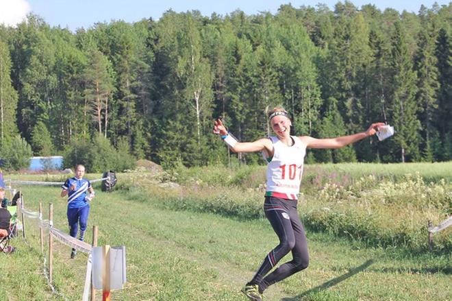 Saara Norrgrann tuuletti Merenkurkun rastipäivien kokonaisvoittoa vuosi sitten. KUVA: PETER SUNDELIN