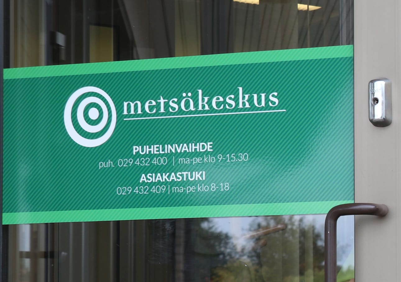 Metsäkeskuksen Kauhavan toimisto on auki enää kolme ja puoli kuukautta. Etelä-Pohjanmaalle Metsäkeskuksella jää vain Seinäjoen toimipaikka.