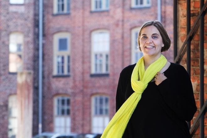 Professori Heidi Kuusniemi kehittää sisätilojen navigointia. ARKISTOKUVA: MINNA ANTILA