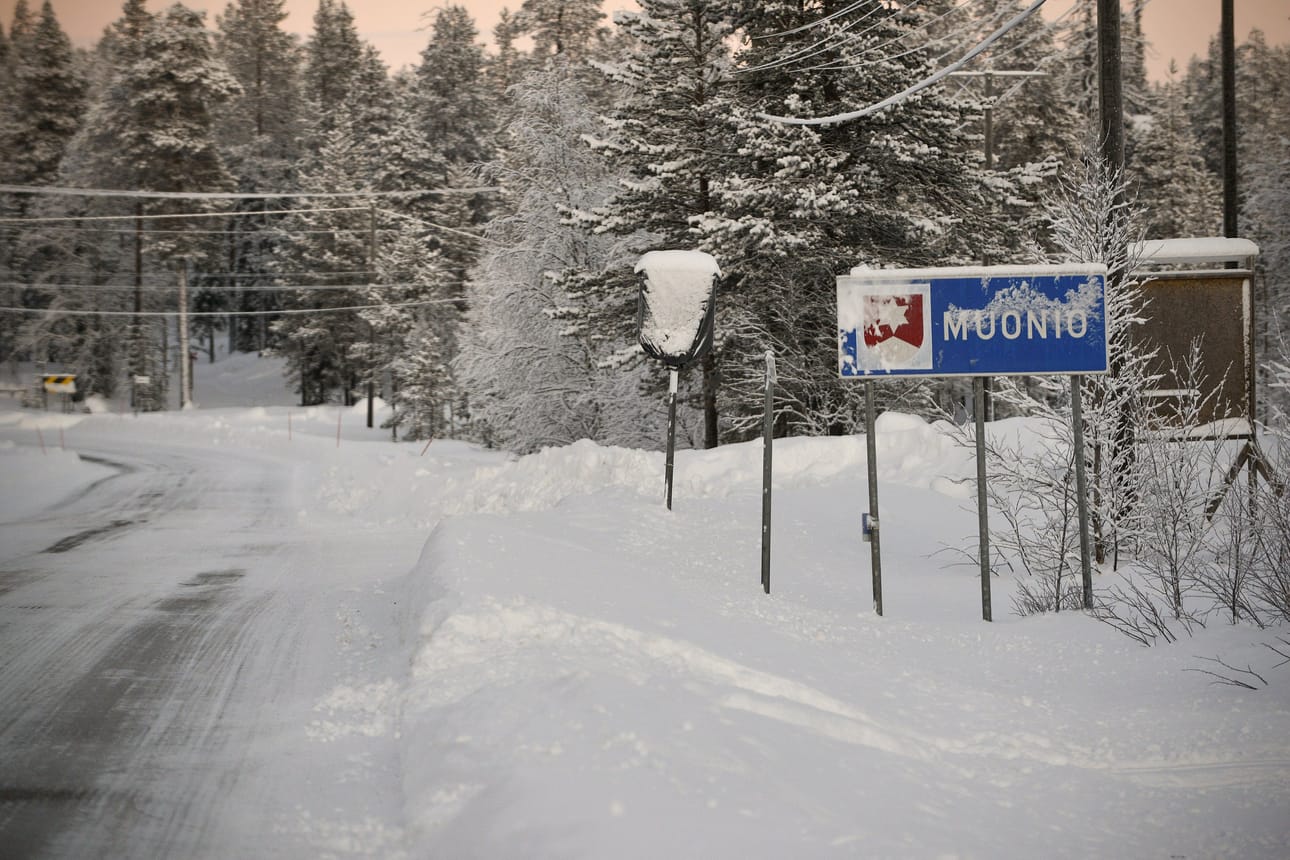 Muoniossa rikottiin tämän talven pakkasennätys.