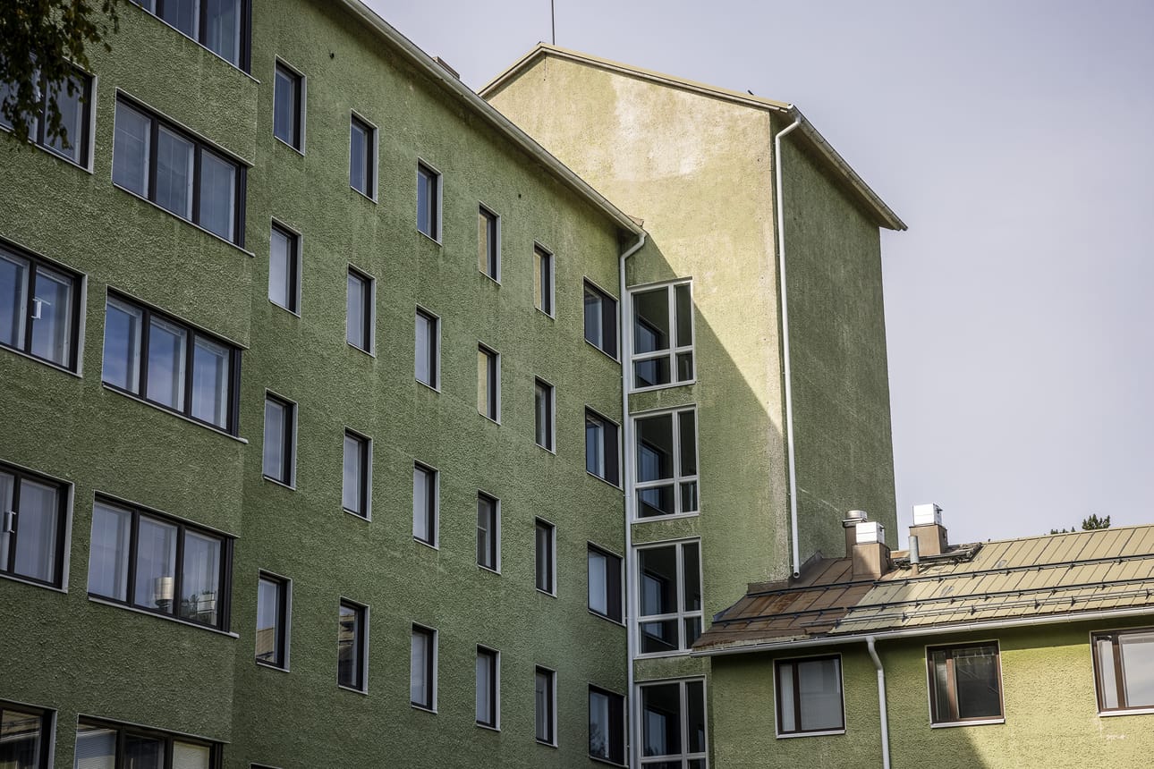 Vanhan Muurolan sairaalan rakennukset ovat käyttöikänsä päässä. Ennen palveluasumista rakennus toimi psykiatrisena sairaalana.