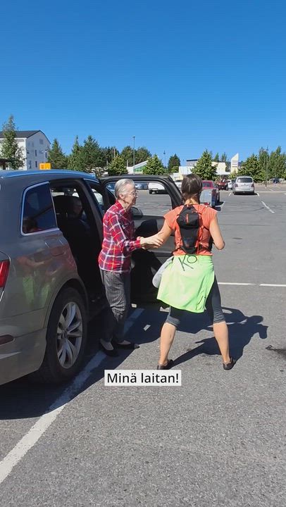 Näin Sanna Hento lähtee tanssien Limingasta