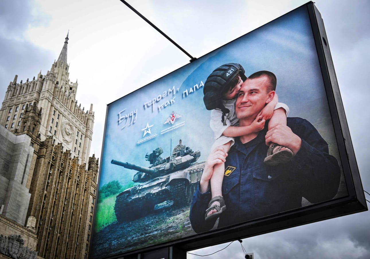Venäjä rekrytoi armeijaansa omien kansalaistensa lisäksi väkeä muista maista.