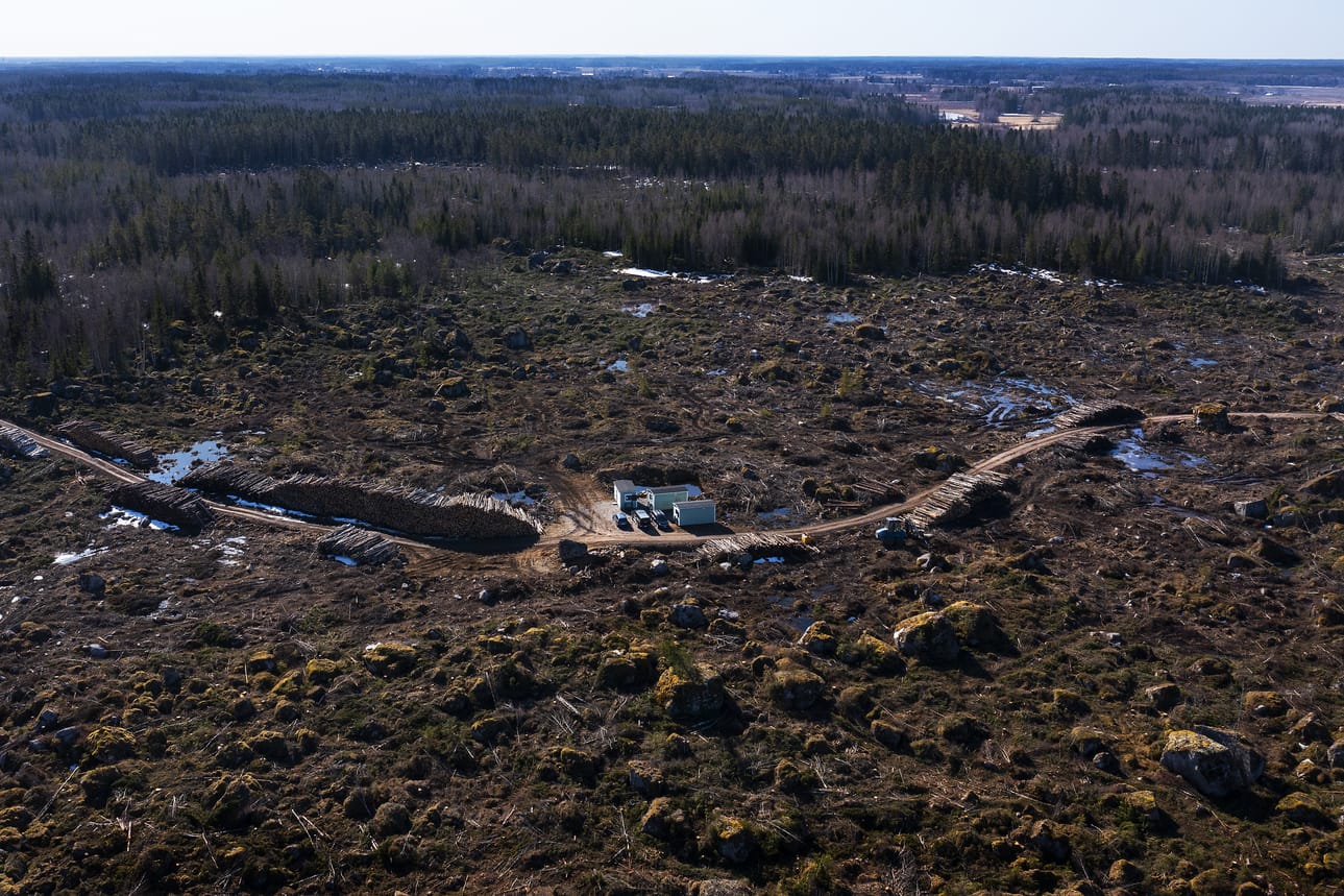 Freyr Battery on solminut määräaikaisen maanvuokrasopimuksen Vaasan kaupungin kanssa 130 hehtaarista Länsimetsän akkutehdasalueella. Arkistokuva.