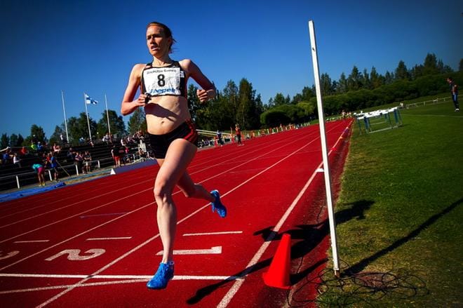 Sandra Erikssonin kilpailu-ura on kahden viime vuoden aikana ollut katkonainen. Kuva: Arkisto / Matti Hautalahti