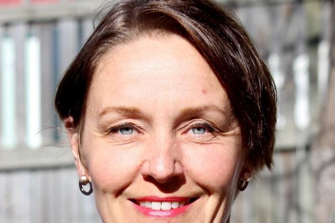 Mila Segervall, 45, on RKP:n kaupunginvaltuutettu ja syksyllä kaupunginjohtaja Kristiinassa. KUVA: MINNA ZILLIACUS