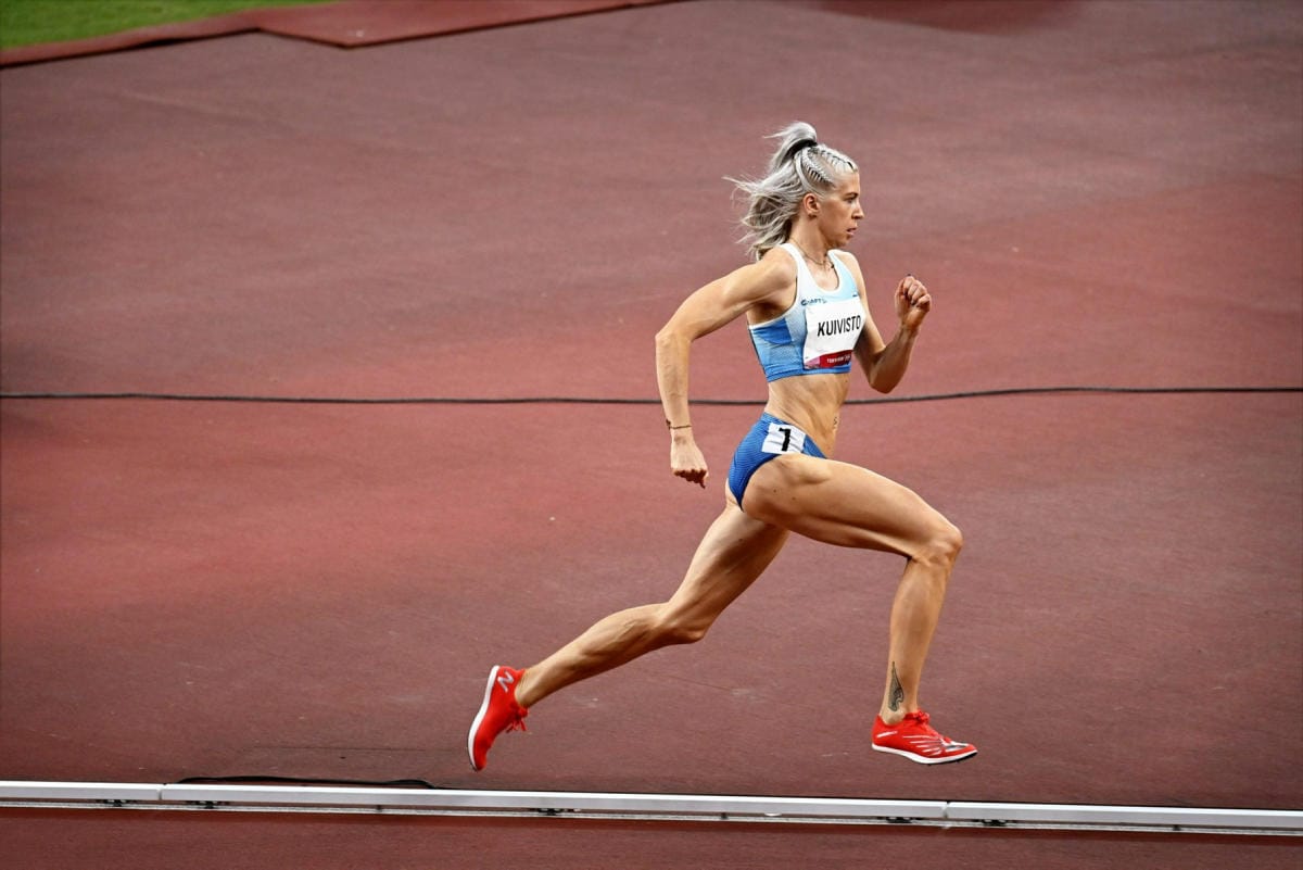 Tokion olympialaisissa vahvasti esiintynyt Sara Kuivisto valittiin jo MM-joukkueeseen. Lehtikuva / Antti Aimo-Koivisto