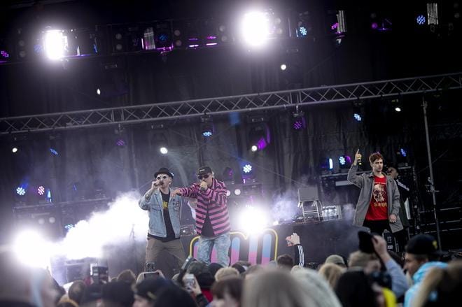 Tapahtumat, kuten konsertit, ovat olleet tarkan syynin alla korona-aikana. Kuva viime vuoden syksyltä Seinäjoki Hiphop Festivalilta, jolloin pandemiasta ei ollut vielä tietoakaan. ARKISTOKUVA: JAAKKO ELENIUS