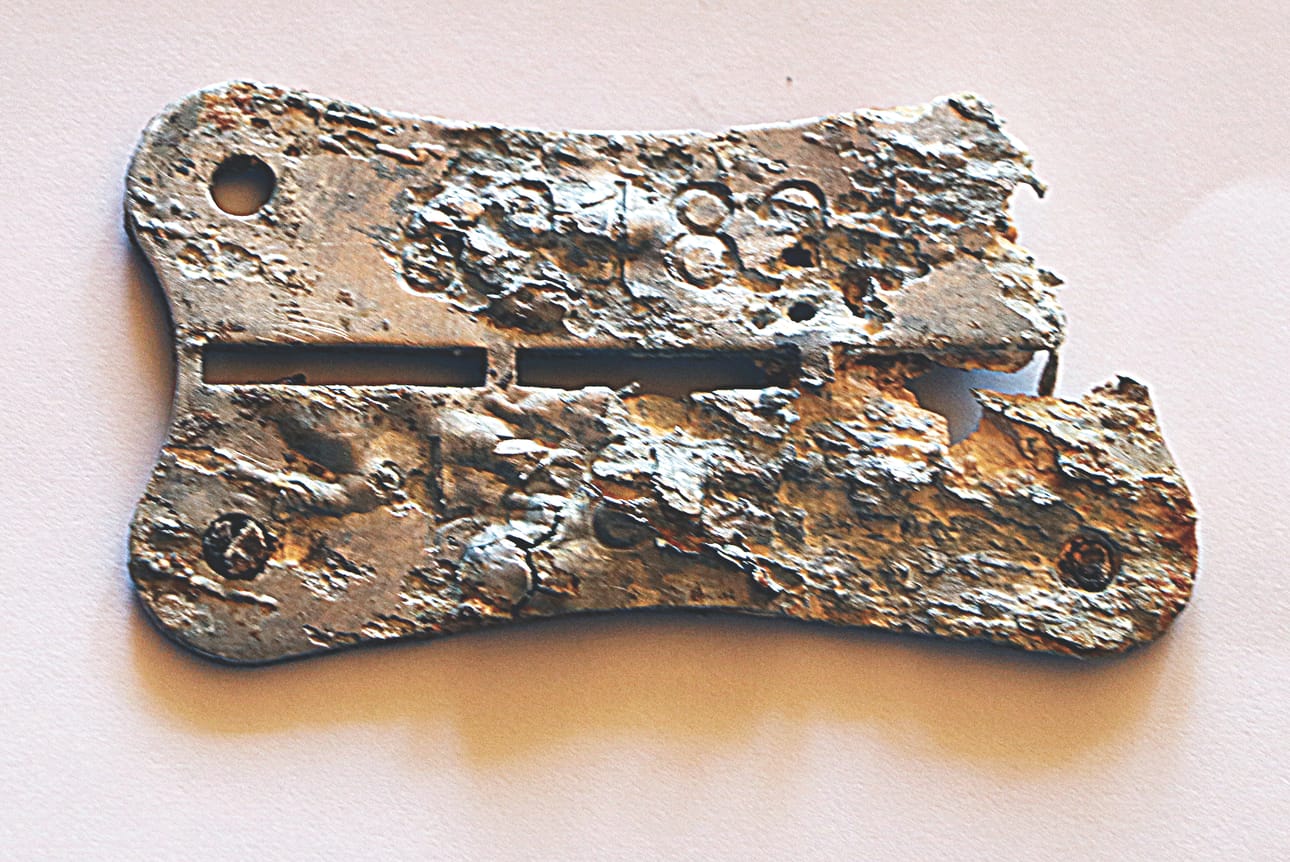 Tuntolevyn numero varmistui rikoslaboratoriossa: 691821.