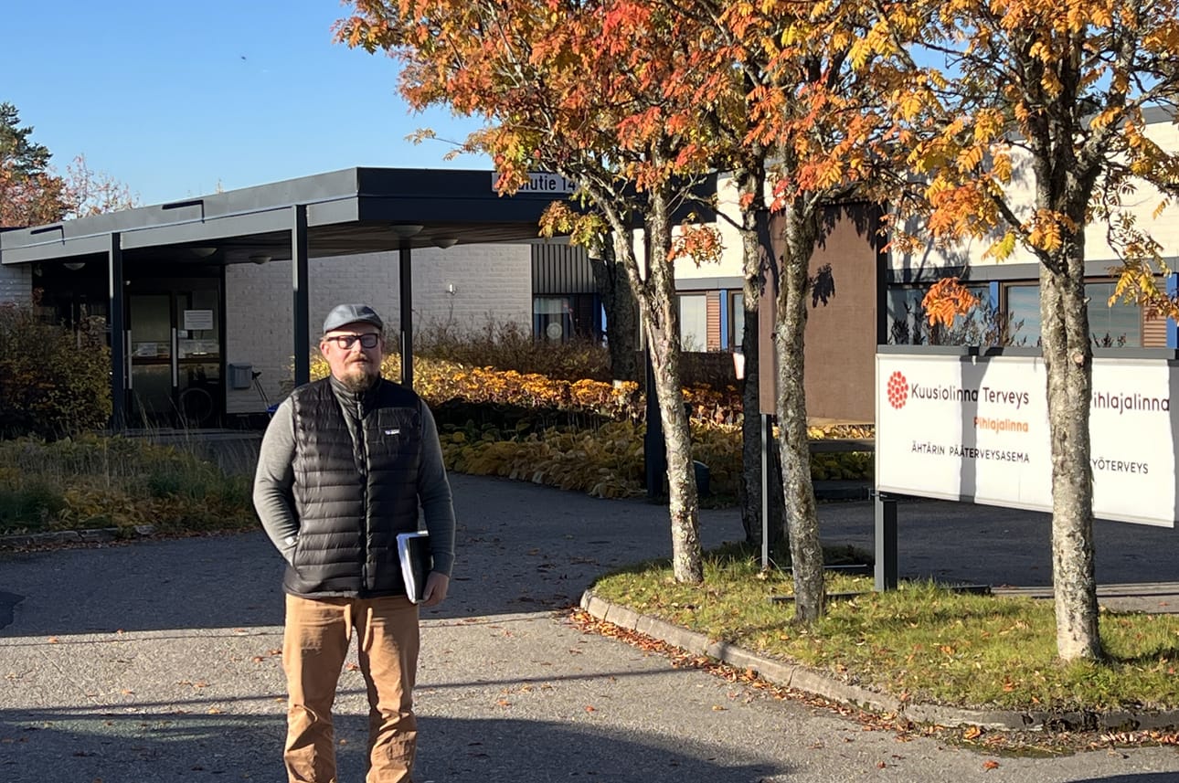 Toimitusjohtaja Markus Sulkava on tyytyväinen, kun sairaalanmäen kiinteistö on lähes kokonaan hyötykäytössä.