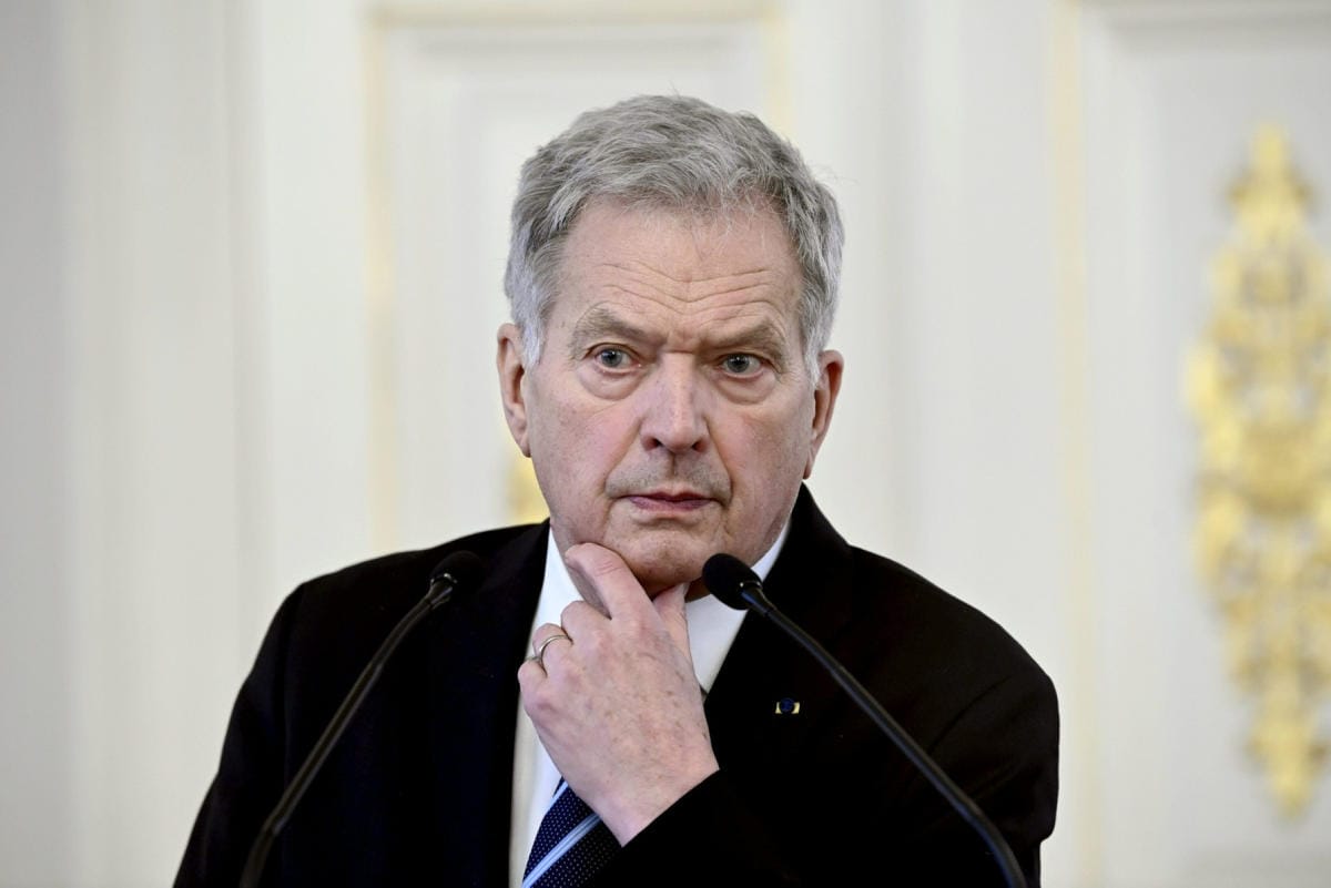 Kokoukseen osallistuu myös presidentti Sauli Niinistö. LEHTIKUVA / MARKKU ULANDER