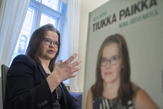 Päivi Nerg ja Nina Järvenkylä ovat kirjoittaneet kirjan vuoden 2015 Suomen pakolaiskriisistä. KUVA: Mauri Ratilainen