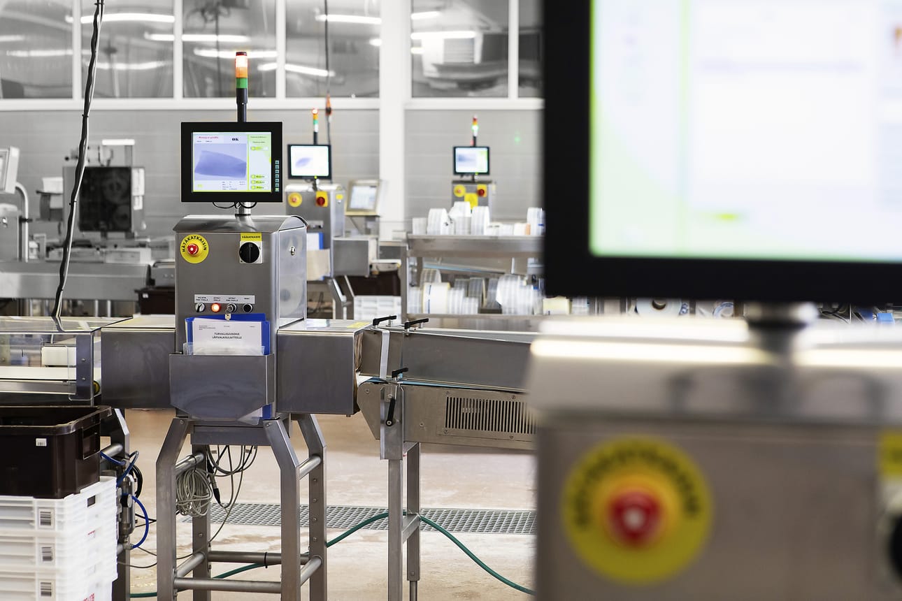 Mekitec valmistaa röntgenteknologiaan perustuvia tarkastuslaitteita elintarviketeollisuudelle. Mekitecin Oulun Technopoliksessa sijaitsevia toimitiloja kuvattuna vuonna 2019.