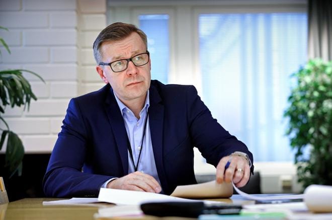 Ilkka-Yhtymä Oyj:n toimitusjohtaja Olli Pirhonen.
