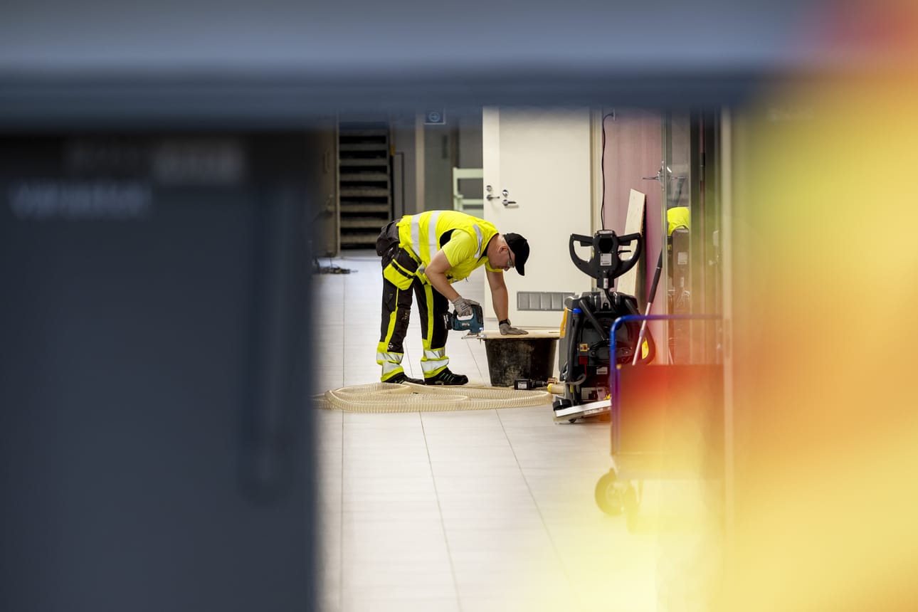 Kellarikerros oli suljettu ulkopuolisilta kokonaan.