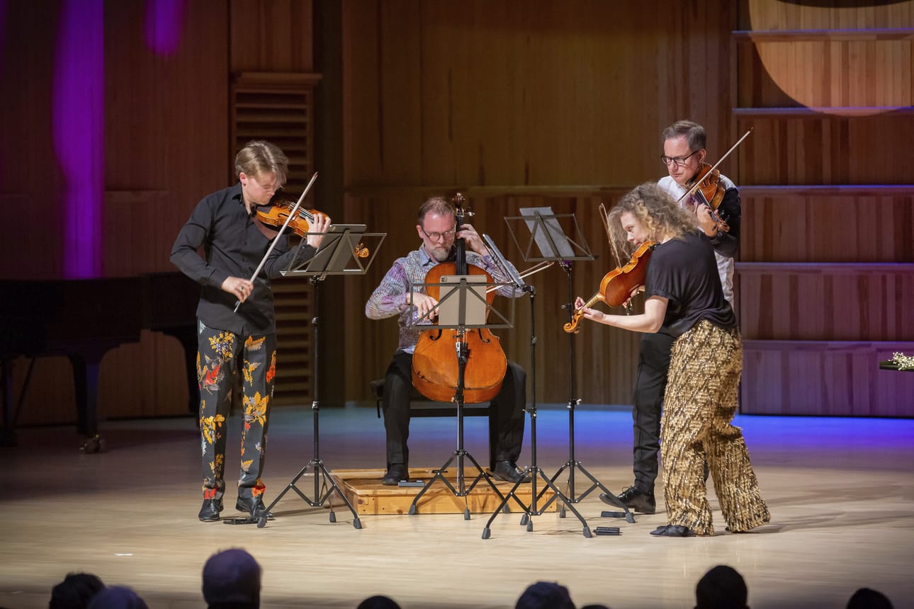 Kuhmon Kamarimusiikin festivaali päättyi lauantaina jousikvartetti Meta4:n syntymäpäiväjuhliin.