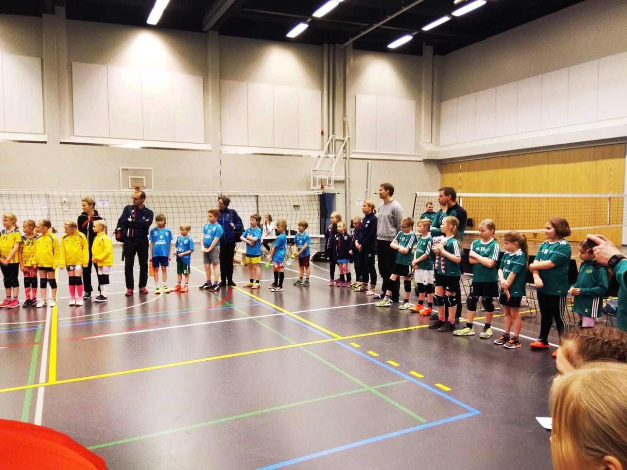 PaKan F-juniorit lentopalloilivat Oulunsalossa viikonloppuna.