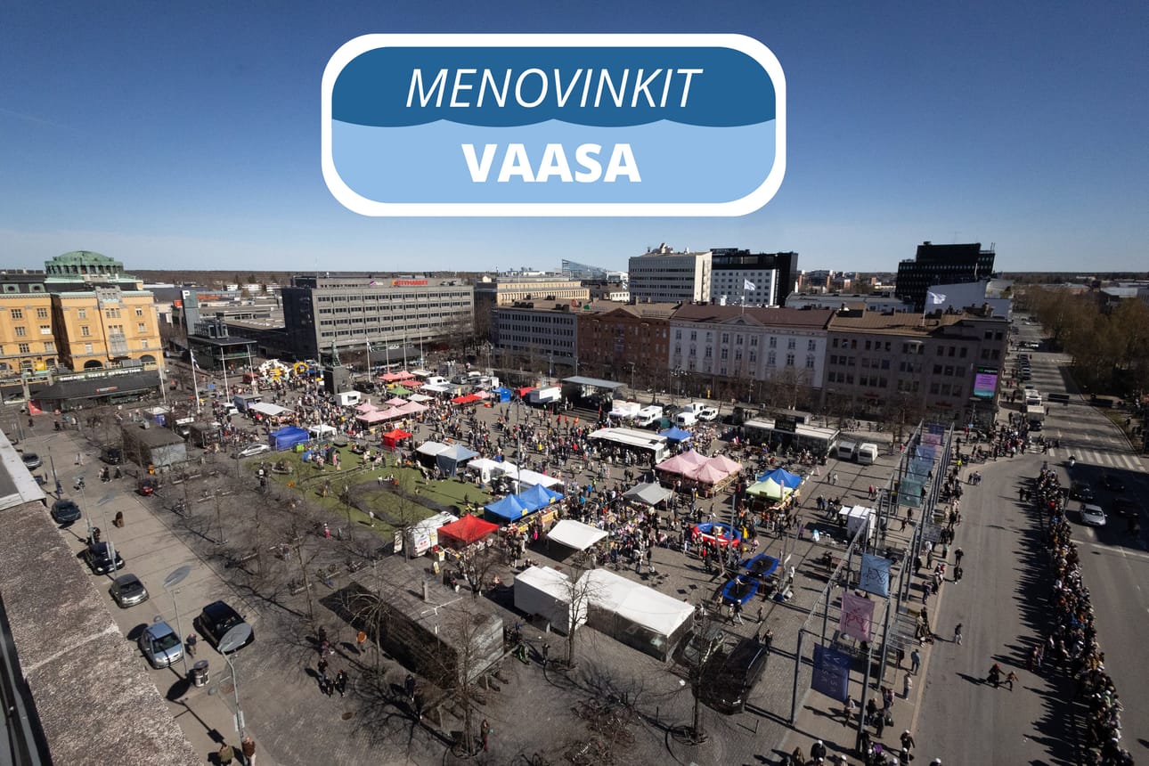 Vaasassa tapahtuu paljon! Vaasa-tiimi julkaisee menovinkkejä viikoittain.