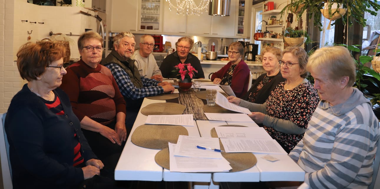 Tänä vuonna hallitukseen kuuluvat Maire Loukusa, Leena Rantala, Tapio Pohjanvesi, Tarmo Karvonen, Heimo Turunen, Orvokki Hyttinen, Fanni Hemmilä, Sylvi Sarajärvi ja Irma Virkkunen. Kuvasta puuttuu Pirkko Hiltula.