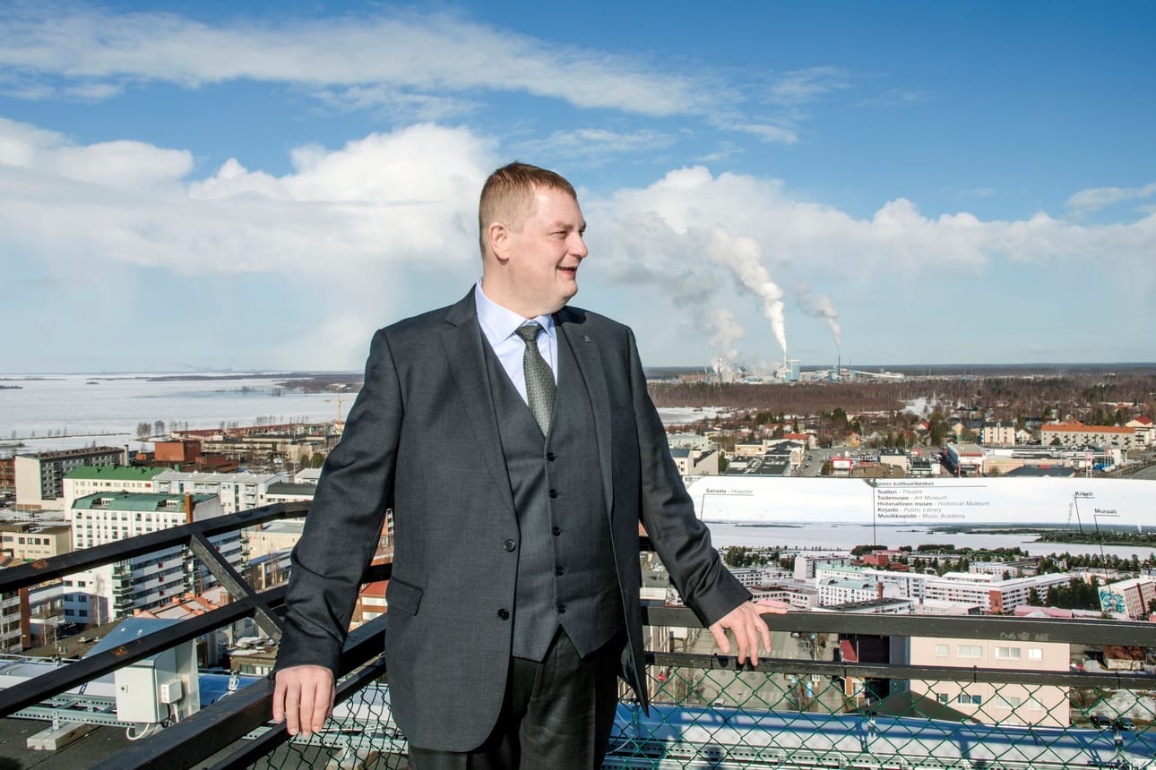 Matti Ruotsalainen on Kemin kaupunginjohtaja.