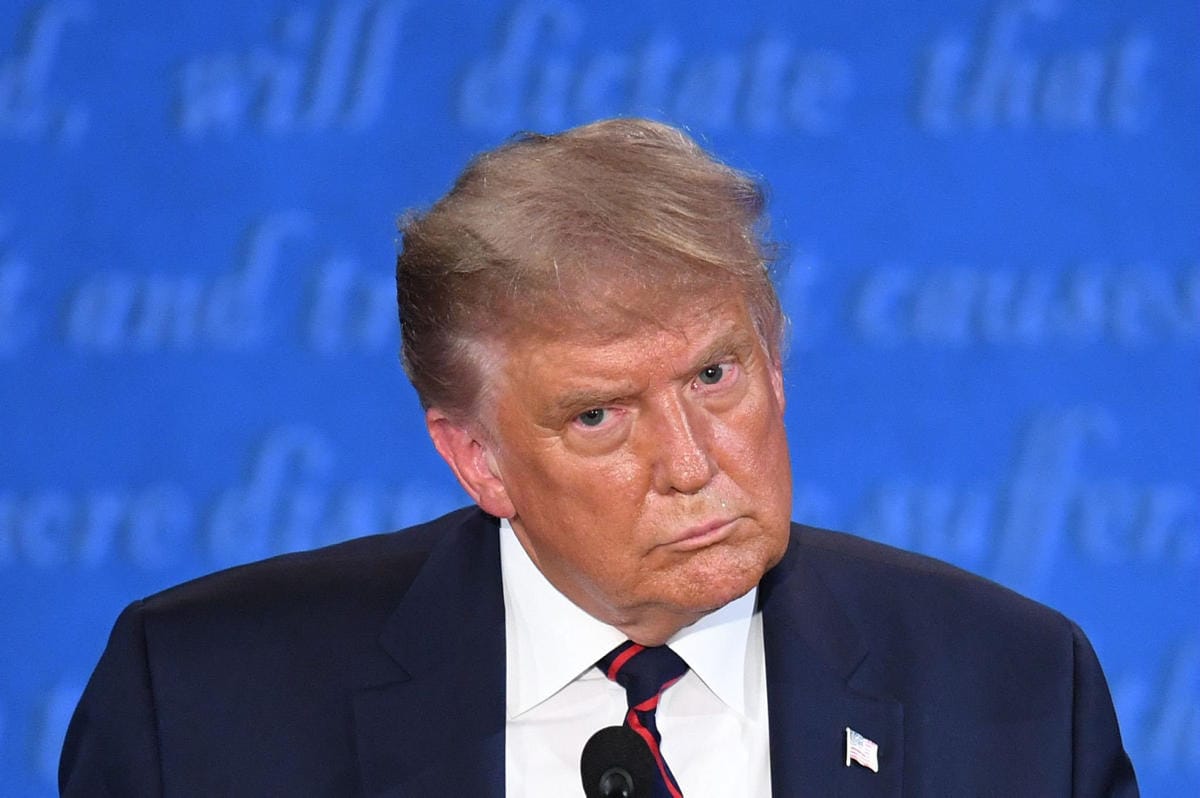 Trumpin kannattajat tunkeutuivat 6. tammikuuta kongressirakennukseen. LEHTIKUVA/AFP