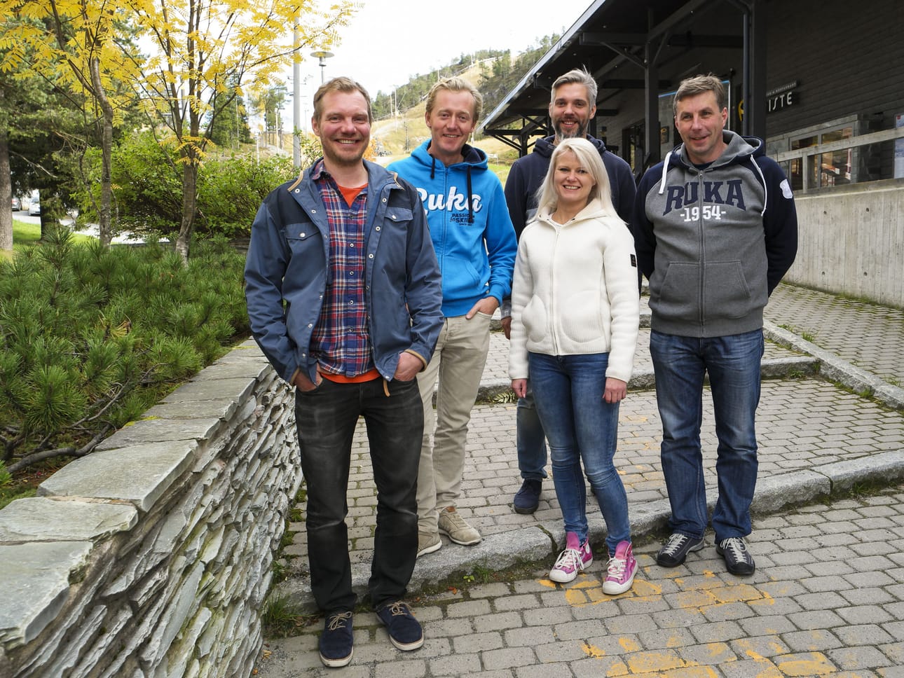 Rukaa luotsaavat nyt Jusu Toivonen (vas.), Ville Aho, Kaisa Sirniö, Reino Tikkanen ja Matti Parviainen.