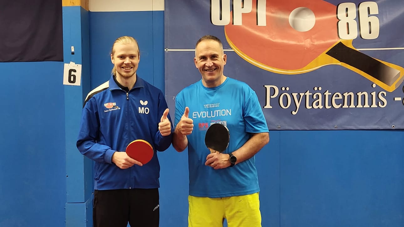 Matias Ojala ja Tapio Tuuttila saapuvat ensi viikolla Pudasjärvelle ohjaamaan pingiksen pelaamista.