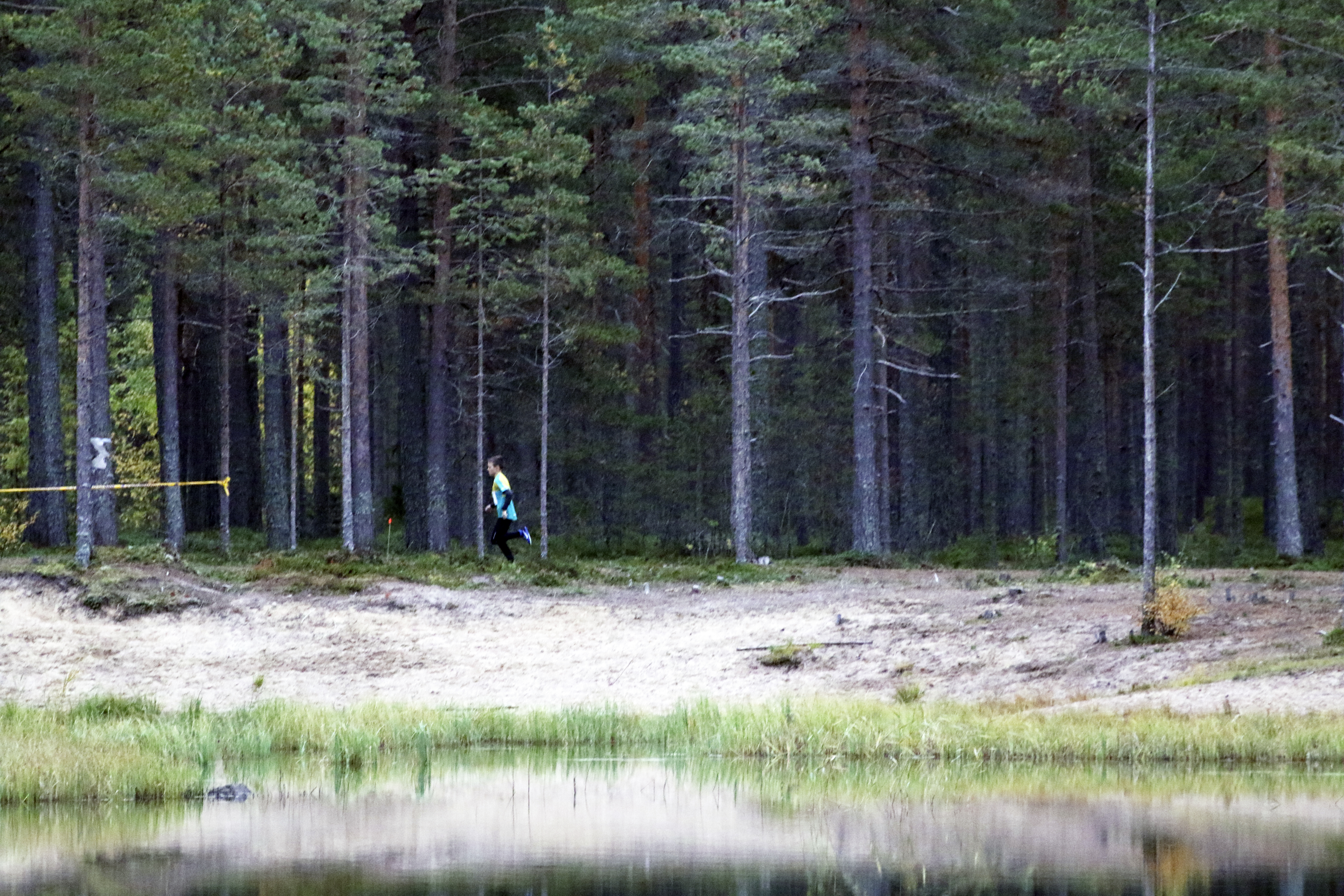Limingan Niittomiesten Aapo Mäkiniemi omassa vauhdissaan.