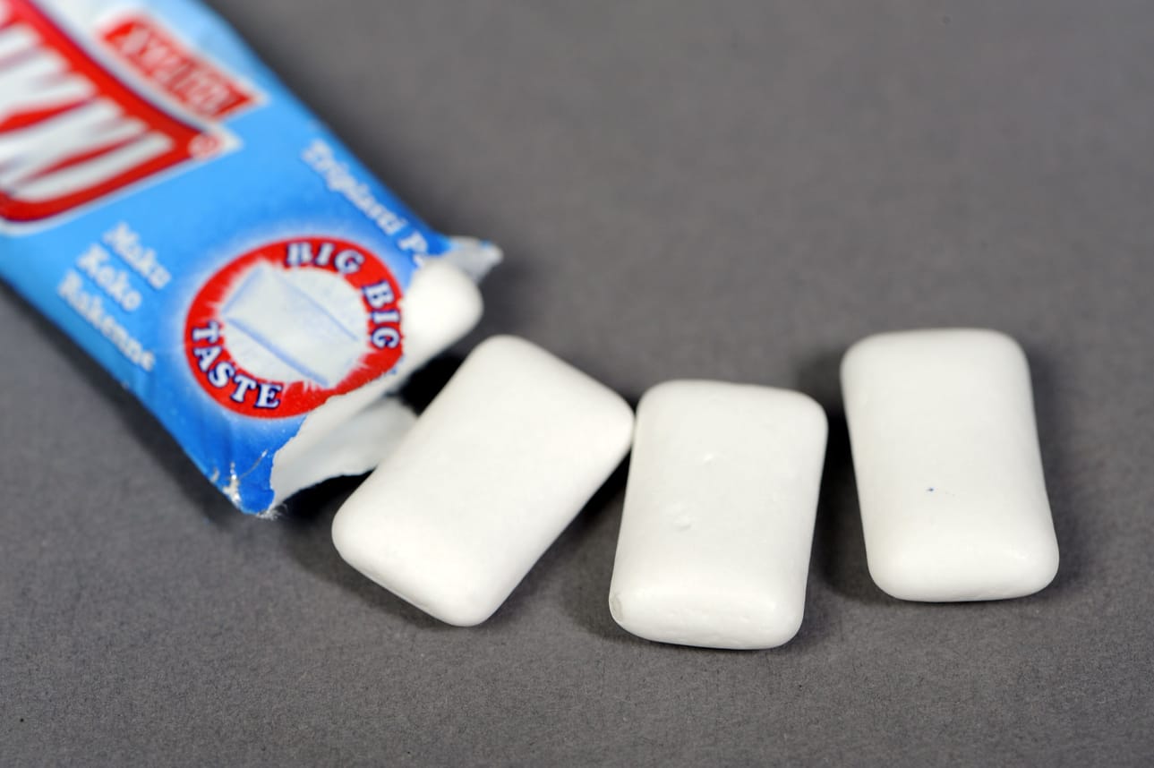 Suomalaiset saavat ksylitolia lähinnä purukumista ja pastilleista.
