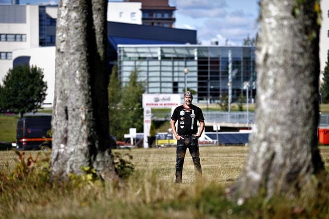 Tapahtuman pääjärjestäjiin kuuluva Ari Kilpiö on ollut ennenkin järjestämässä isoja tapahtumia. KUVA: TOMI KOSONEN