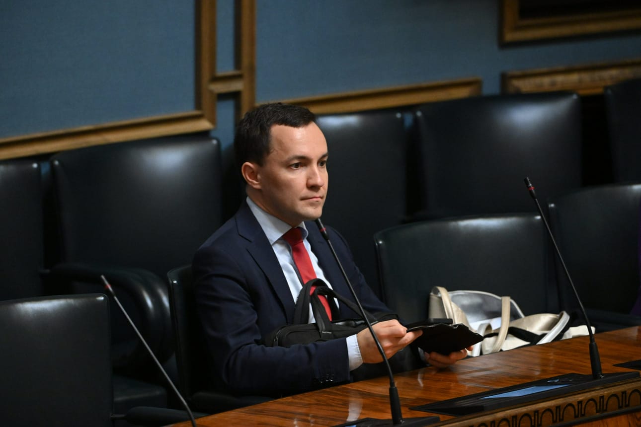 Kysymys ministeri Wille Rydmanin (ps.) asemasta on noussut esiin sen jälkeen, kun syyttäjä jätti viime viikolla nostamatta syytteet kolmea HS:n toimittajaa vastaan. Arkistokuva. LEHTIKUVA / Mikko Stig